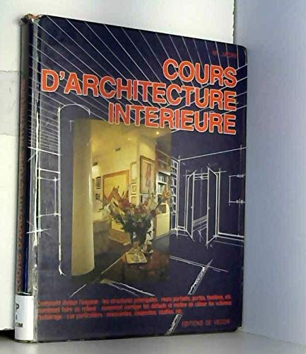 Cours d'architecture intérieure 9782732802053