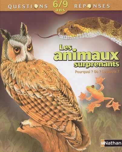 ANIMAUX SURPRENANTS 9782092505915