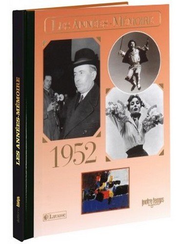 1952 Les Années-Mémoire 9782227485709