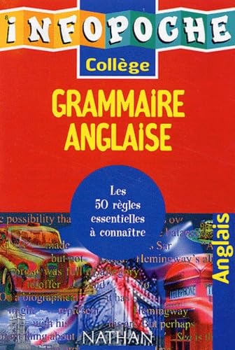 Infopoche collège, grammaire anglaise 9782091840314
