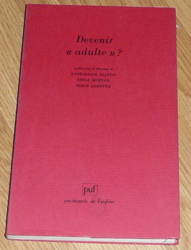 Devenir "adulte" ? 9782130429104