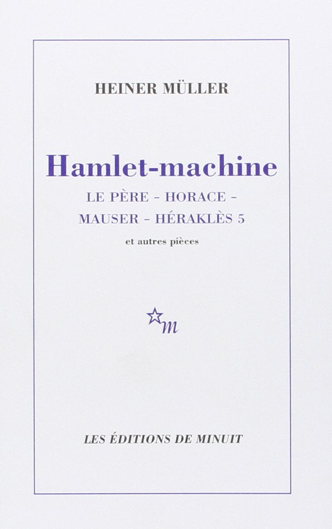 Hamlet-machine 9782707310330