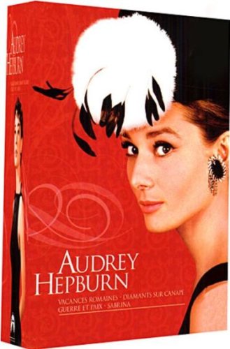 Coffret Audrey Hepburn : Guerre et Paix ; Vacances romaines ; Diamants sur canape ; Sabrina 3333973151828