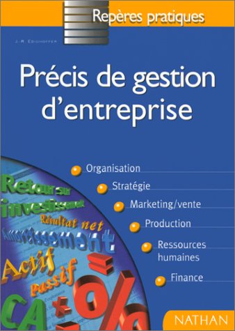Rp 42 Precis De Gestion D'Entreprise 9782091824635