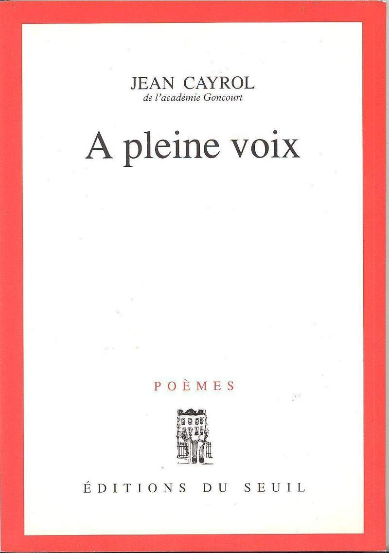 A pleine voix 9782020147095