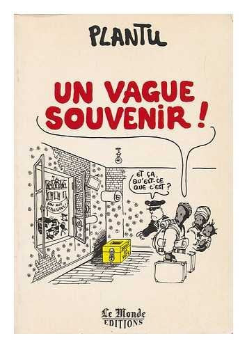 Un Vague souvenir 9782878990096