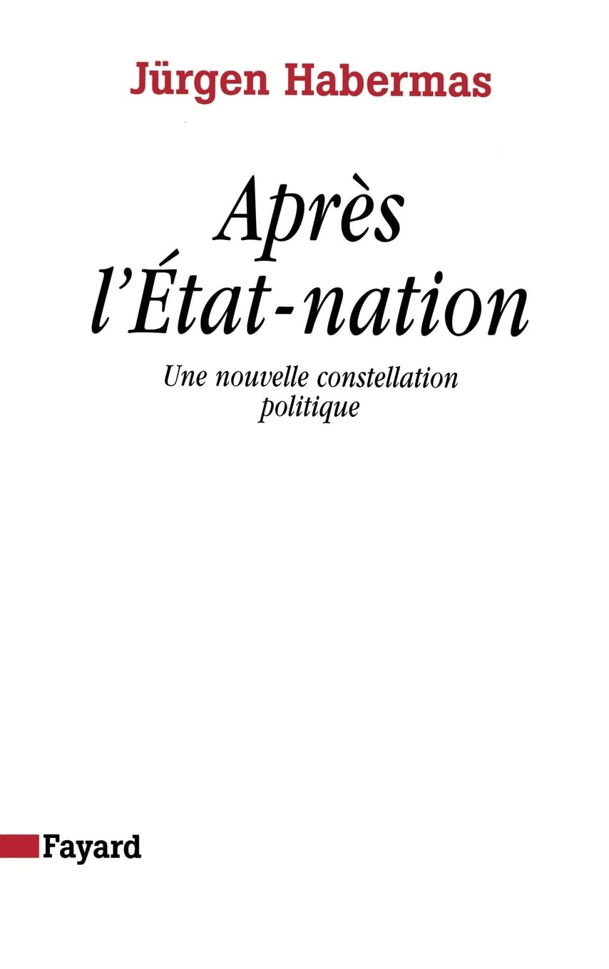 Après l'état nation 9782213605531