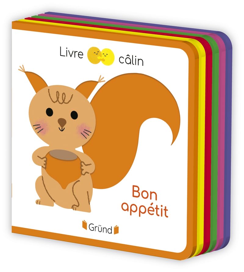 Bon appétit – Livre tout-carton avec de la feutrine à toucher – À partir de 6 mois 9782324034886