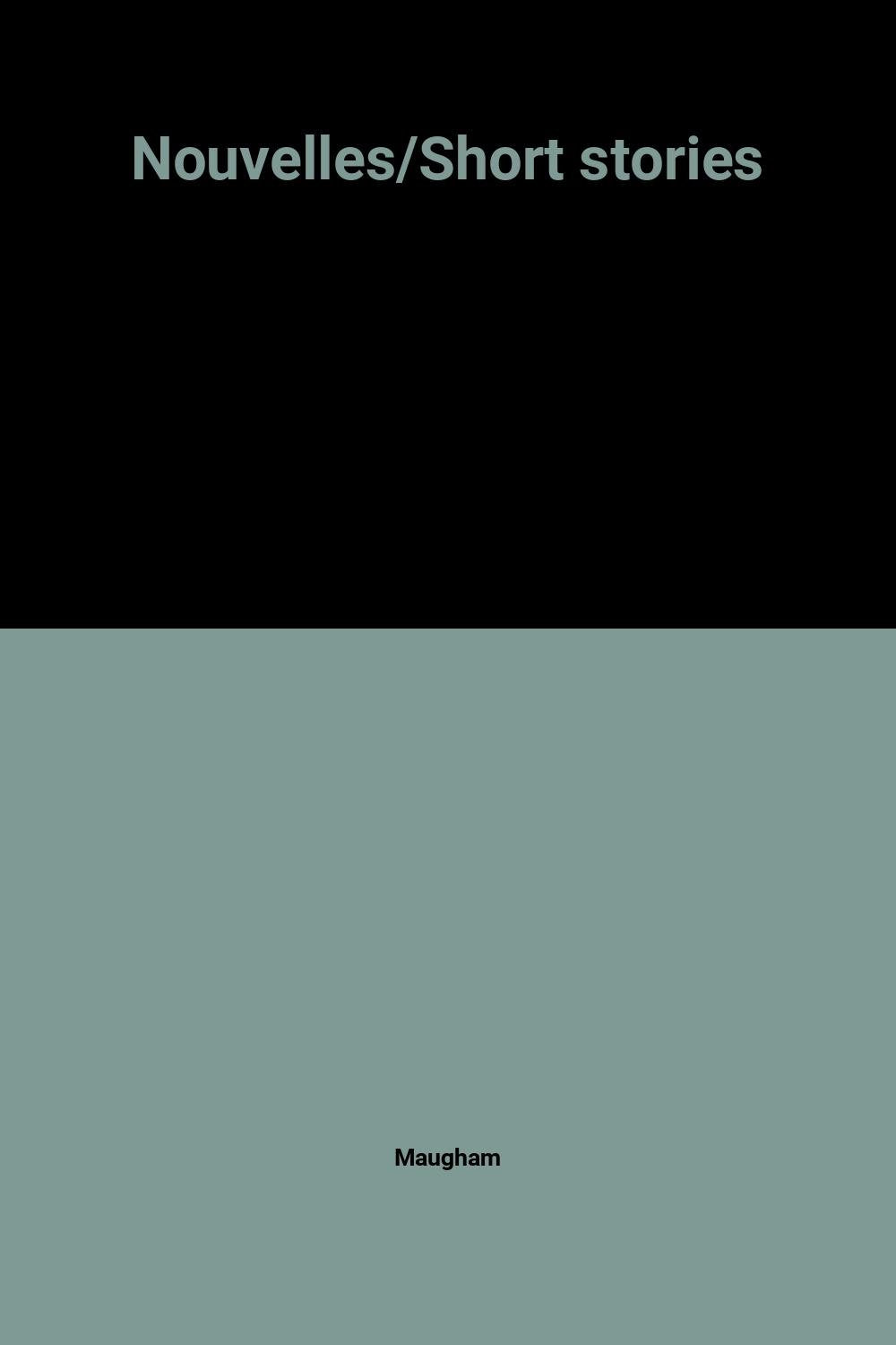 Nouvelles/Short stories 9782266018609