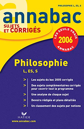 Philosophie L, ES, S 9782218920110
