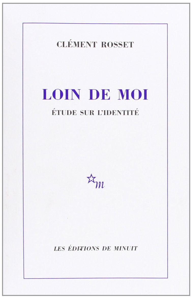Loin de moi. Etude sur l'identité 9782707316912