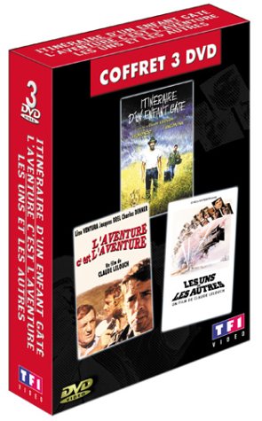 Coffret Claude Lelouch 3 DVD : Les uns et les autres / L'Aventure c'est l'aventure / Itinéraire d'un enfant gâté 3384442014045