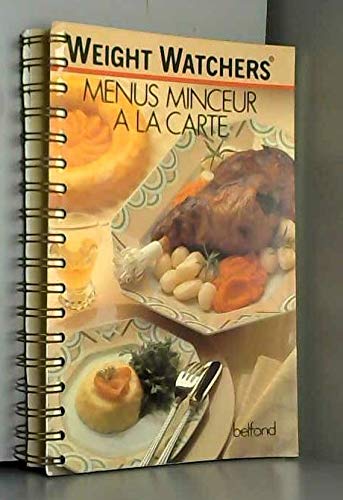 Menus minceur à la carte 9782714419804