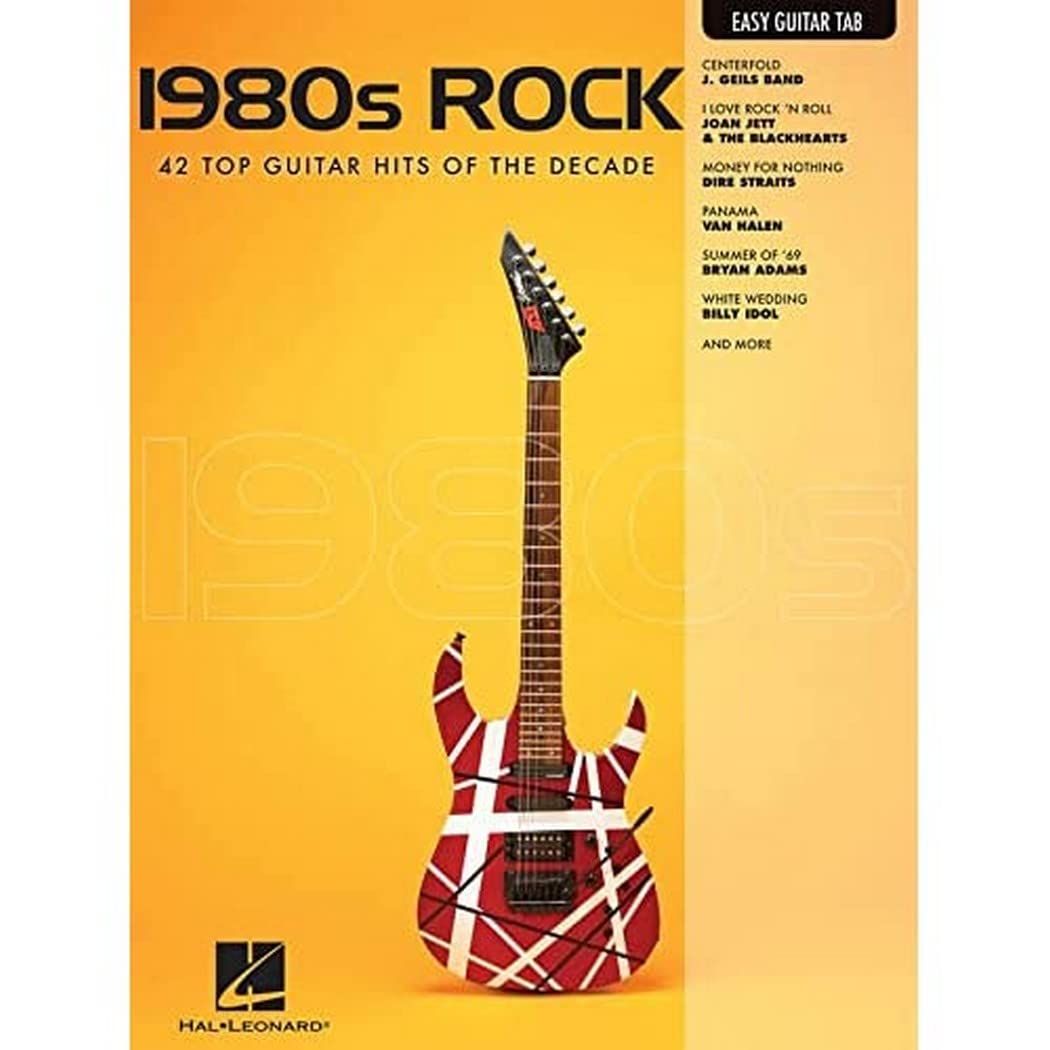1980S Rock Easy Guitar Notes And Tab Gtr Book 9781423489320