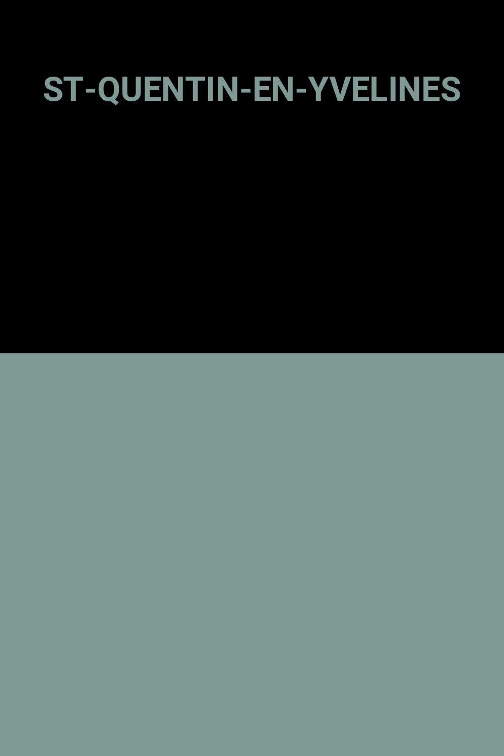 St-Quentin-En-Yvelines 9782862603872