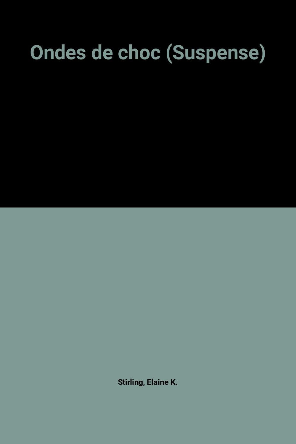 ONDES DE CHOC 9782280167192