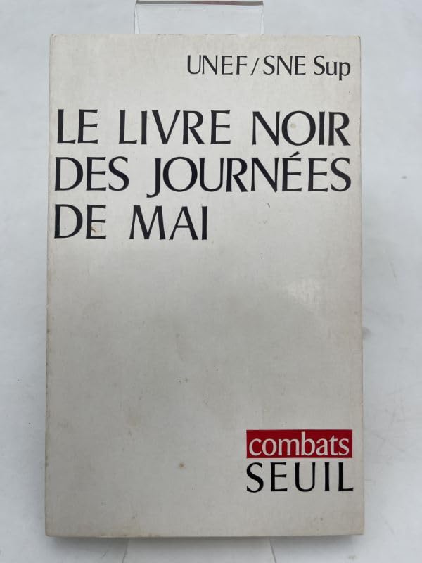 Le livre noir des journées de mai
