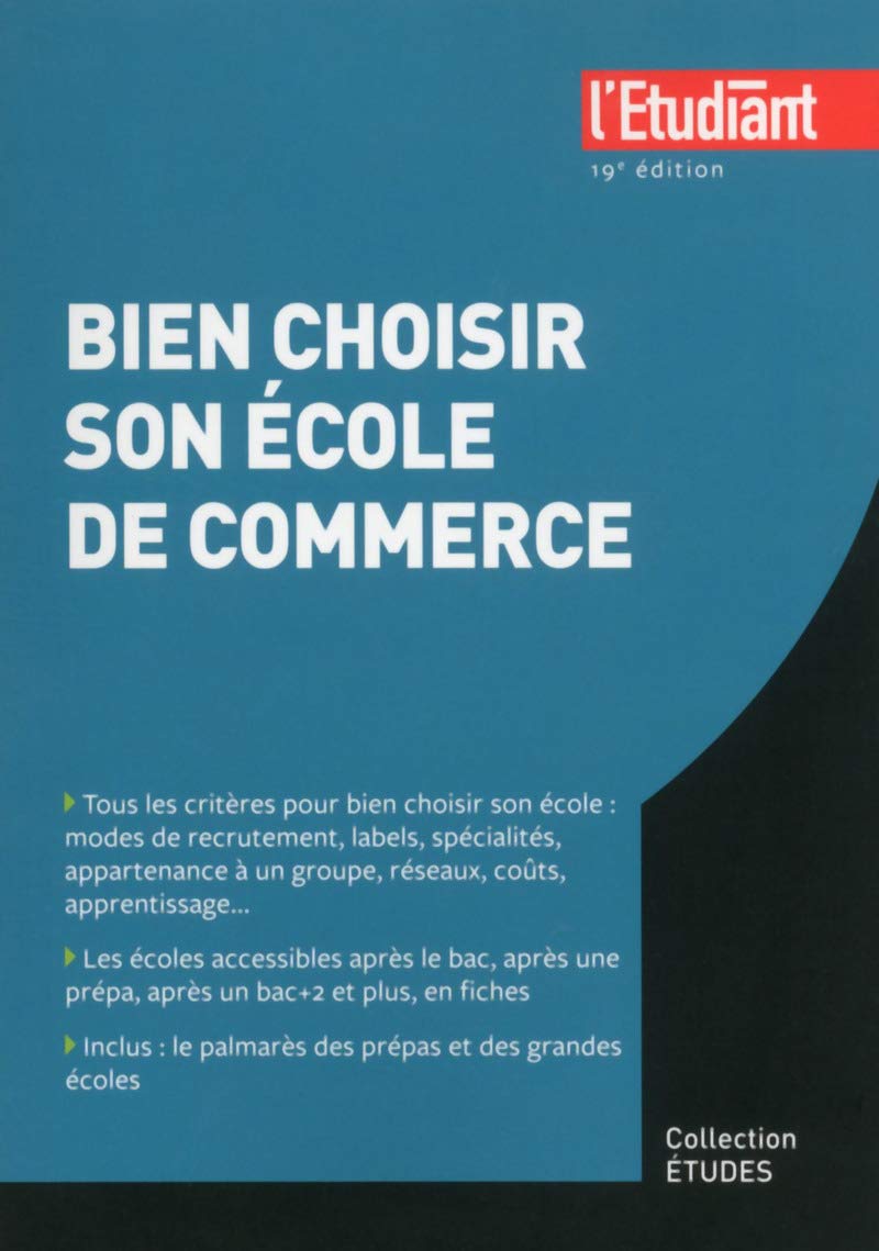 Bien choisir son école de commerce 19e édition 9782817604947