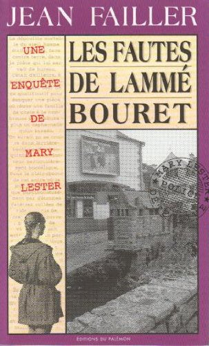 24-les Fautes de Lammet-Bourret 9782907572545