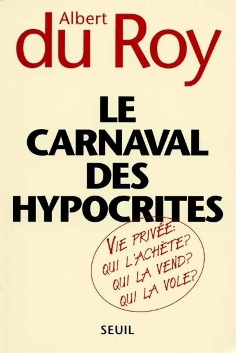 Le Carnaval des hypocrites 9782020312219
