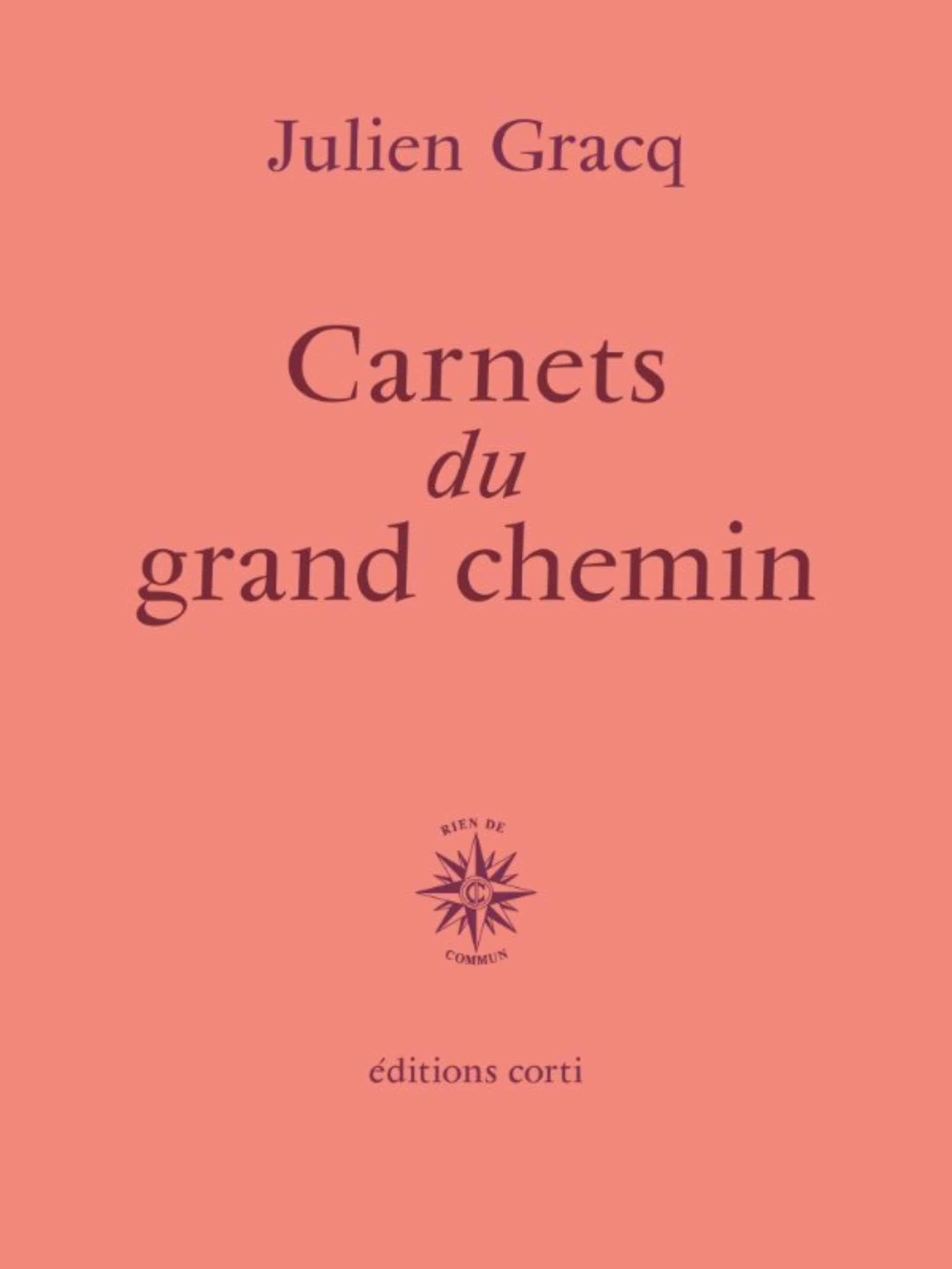 Carnets du grand chemin 9782714304445