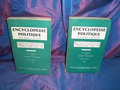 Encyclopedie politique de la france et du monde