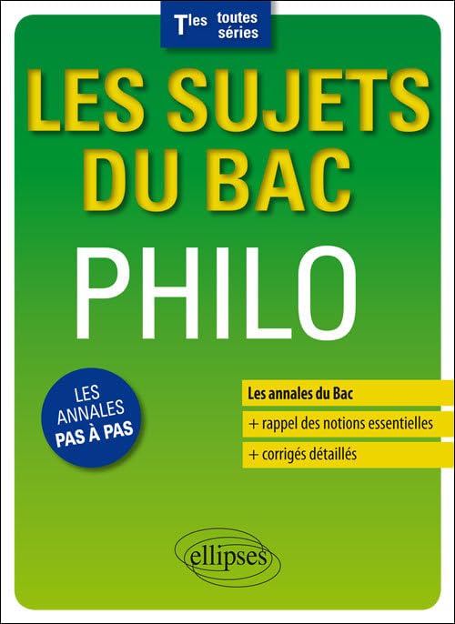 Philosophie Tles toutes séries 9782340014954