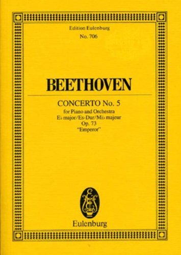 Cto Piano No5 Op.73 Mib Maj. Empereur - Cond.Poche 9790200206081