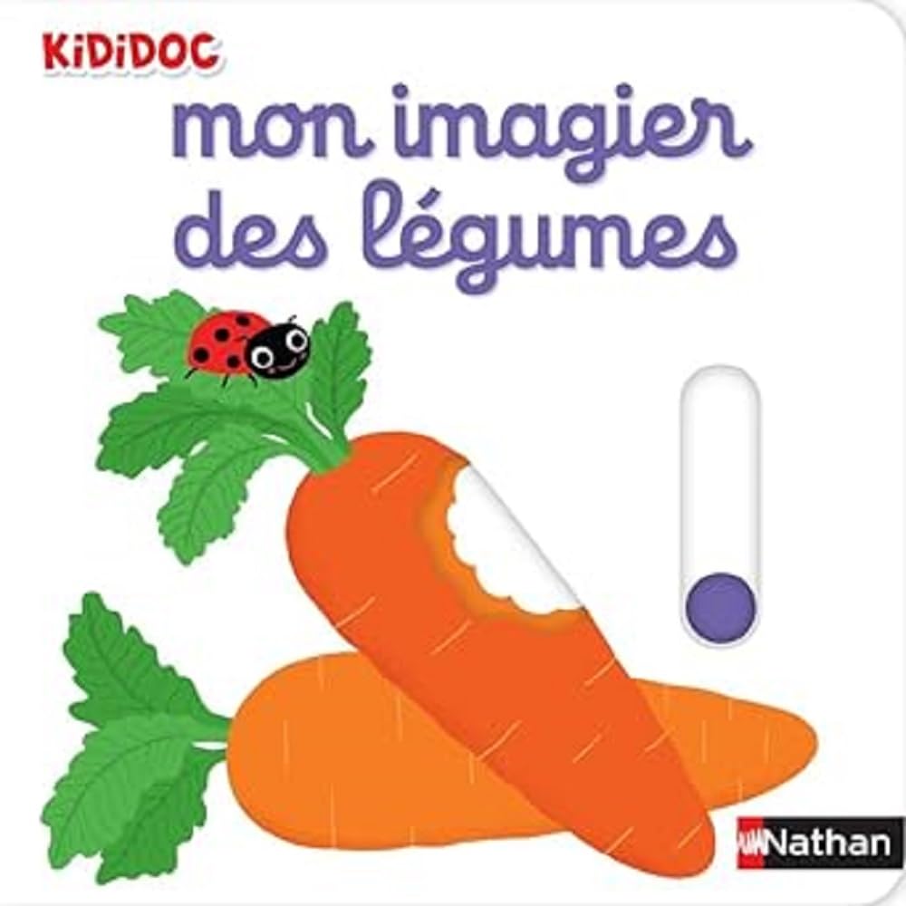 Mon imagier des légumes - Kididoc - Livre animé - dès 1 an 9782092493809