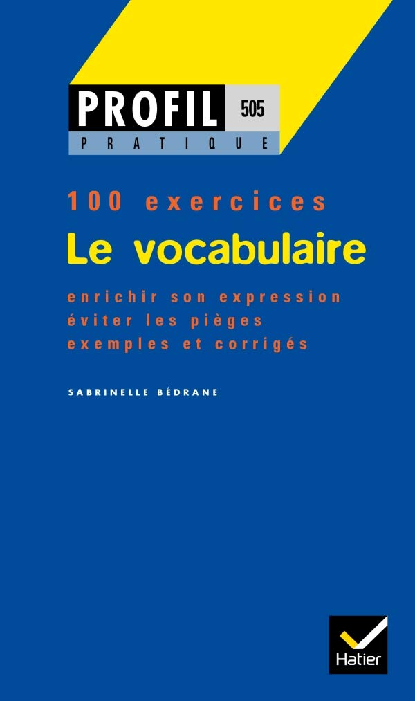 Le vocabulaire 9782218710933