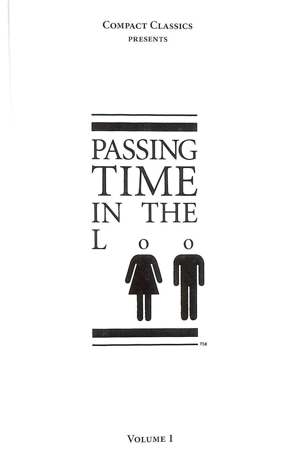 Passing Time in the Loo 9780953735716