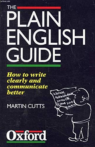 The Plain English Guide 9780198600497