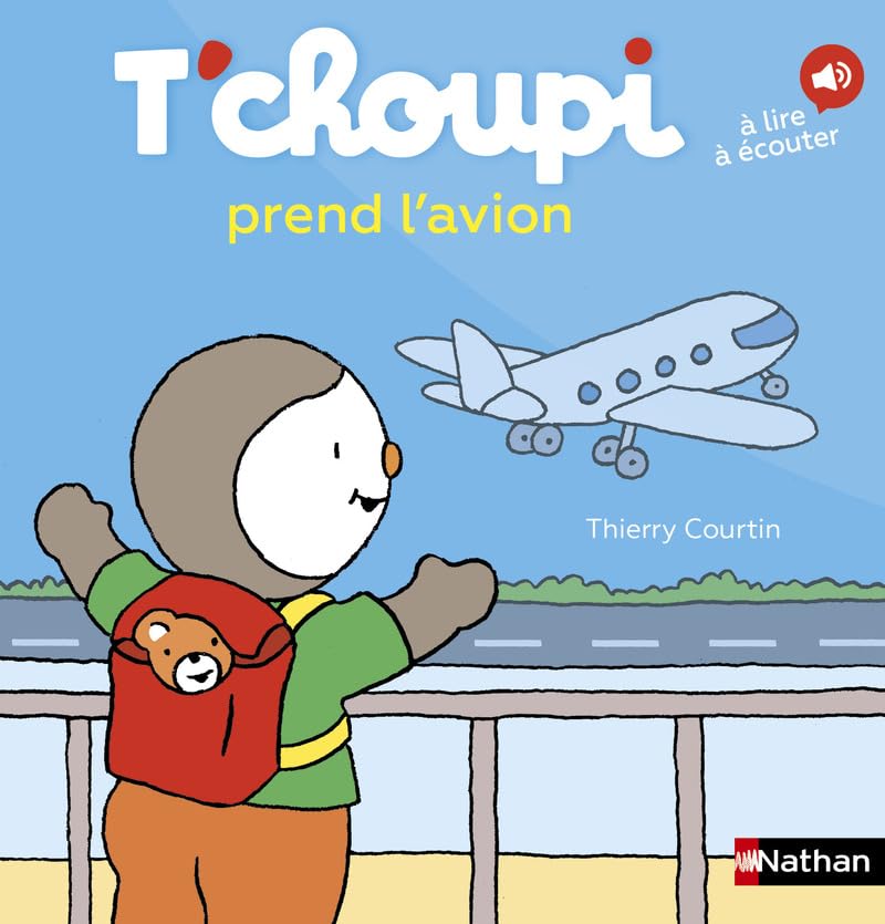 T'choupi prend l'avion - Dès 2 ans - Un livre à lire et à écouter 9782095001384