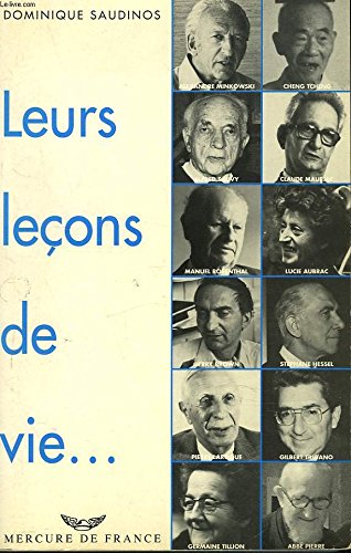 Leurs leçons de vie 9782715216198