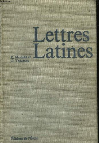 Les lettres latines.