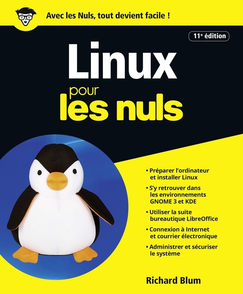 Linux pour les Nuls grand format, 11e édition 9782412023754