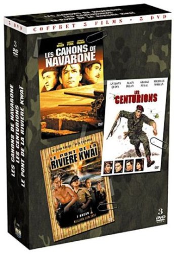 Coffret Guerre Classique-Les canons de Navarone + Les centurions + Le Pont de la rivière Kwai 3333290006443