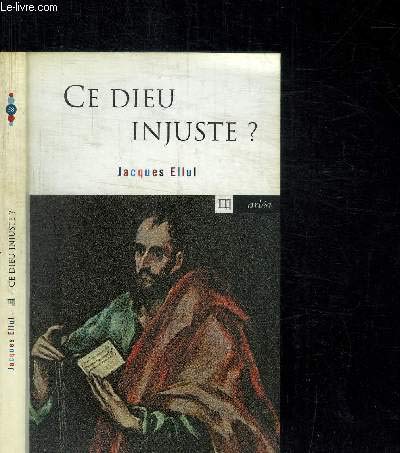 Ce Dieu Injuste ? Theologie Chretienne Pour Le Peuple D'Israel 9782869594616