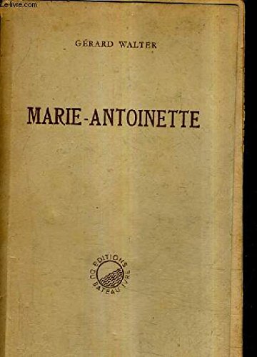 Marie Antoinette 9780962451126