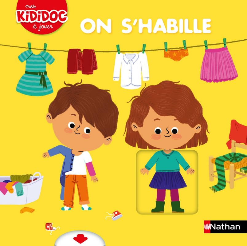 On s'habille - Livre animé Kididoc - Dès 2 ans (28) 9782092587997