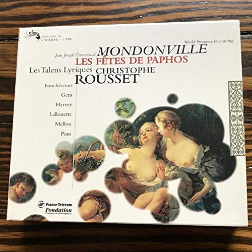 Mondonville: Les Fêtes de Paphos 0028945508429