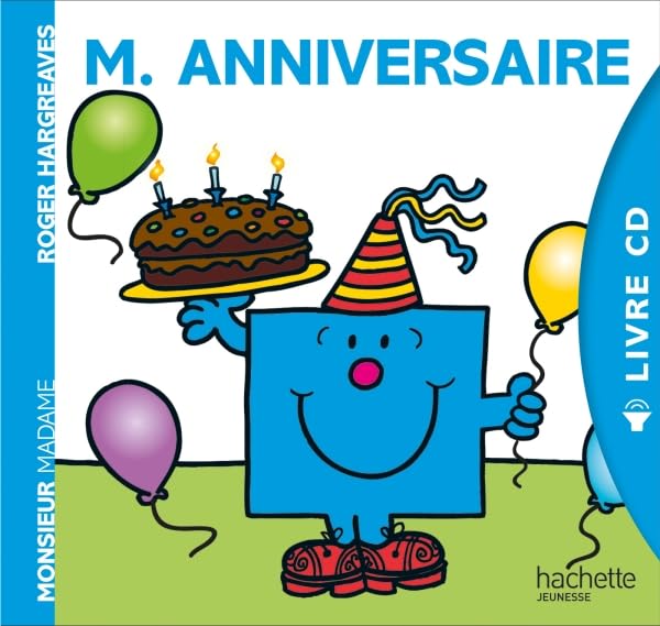 Livre CD - Monsieur Anniversaire 9782013987141