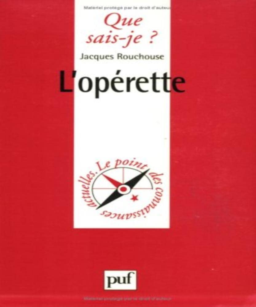 L'Opérette 9782130500735