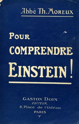 Pour comprendre Einstein - Avec figures dans le texte
