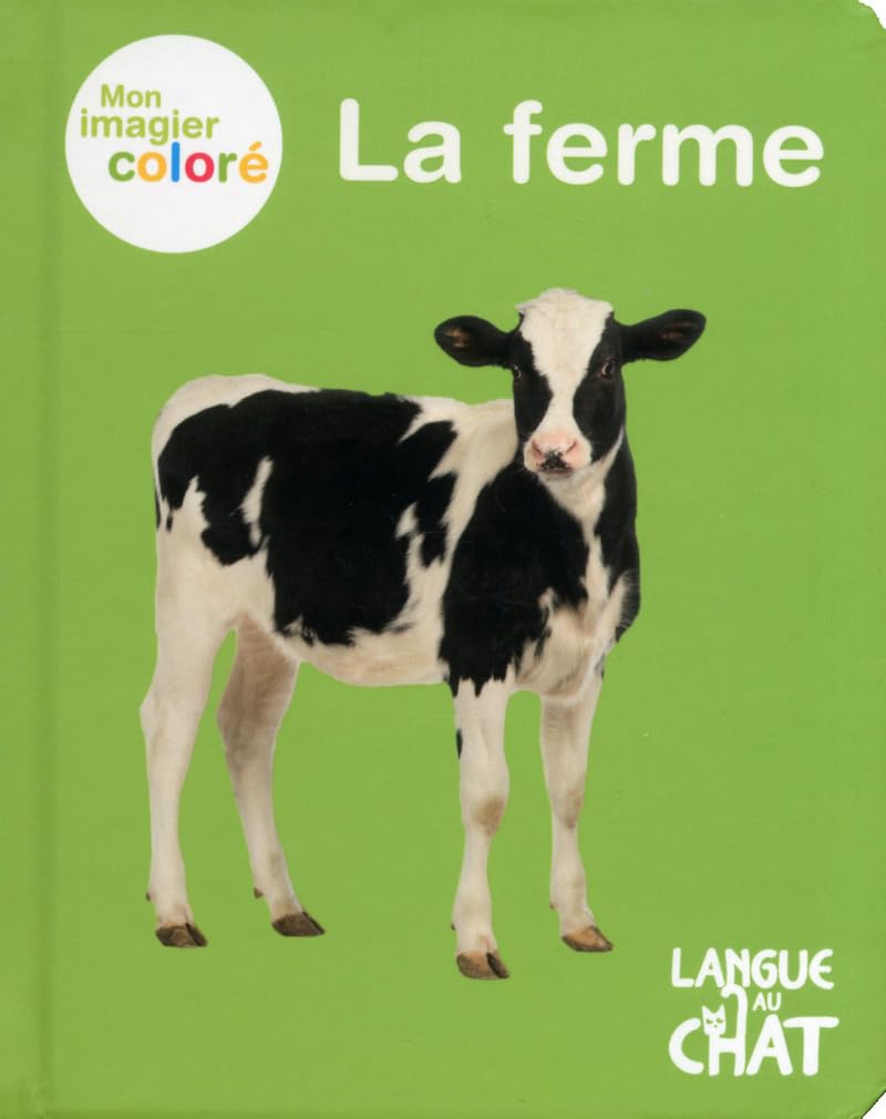 Mon imagier coloré - La ferme 9782806304841