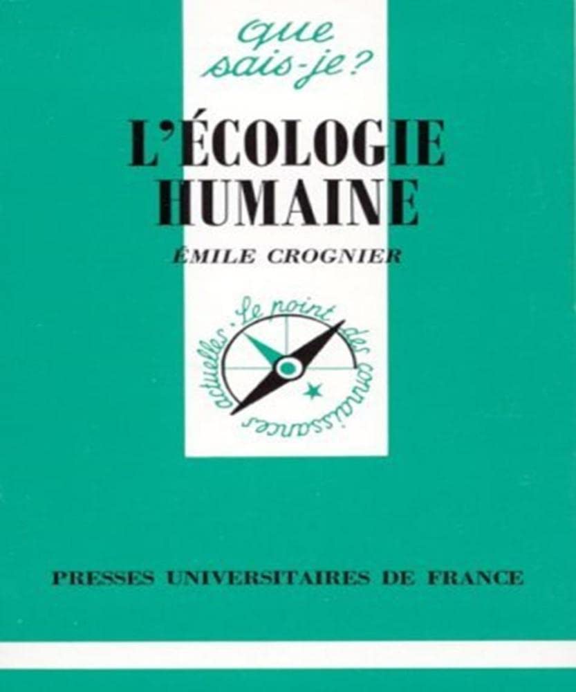 L'écologie humaine 9782130465867