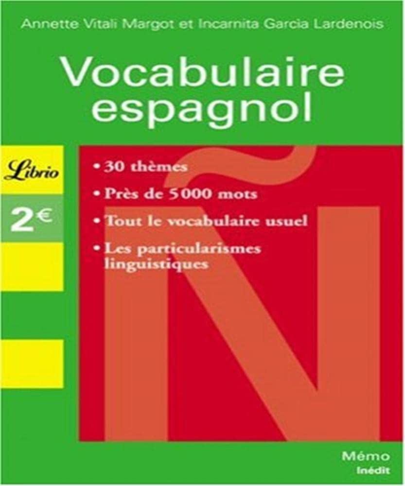 Vocabulaire espagnol 9782290003510