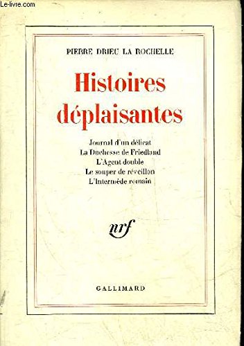 HISTOIRES DEPLAISANTES 9782070220090