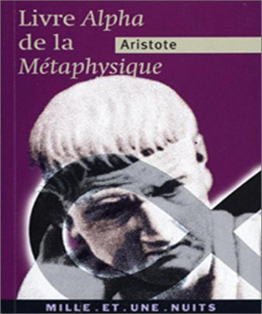 La Métaphysique (livre Alpha) 9782842056667