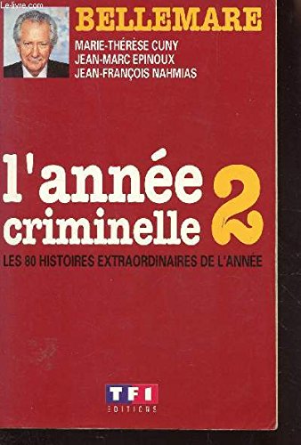 L'année criminelle 2 9782877610506